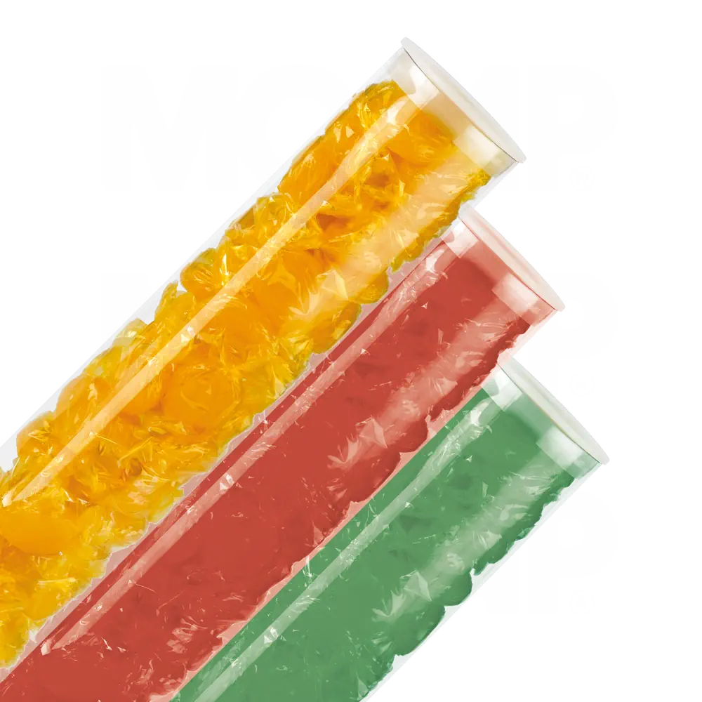 Cleartec - Clear Tube Packaging for Candy Cleartec - Clear Tube Packaging for Candy