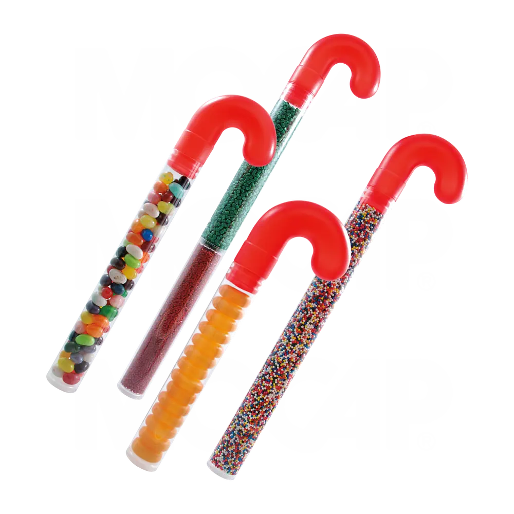 Cleartec - Clear Candy Cane Tubes