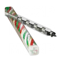 Transparent Square Plastic Tube Empty Square Plastic Product Tubes