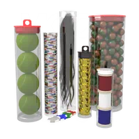 Ultrathin Clear Plastic Tubes